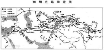 丝绸之路向西北延伸到什么地方